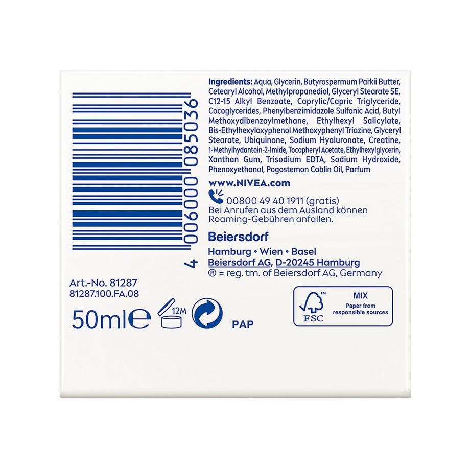 NIVEA Q10 Power Anti-Falten Visage Q10plus Anti-Rides Crème de Jour 