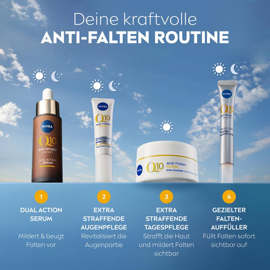 NIVEA Q10 Power Anti-Falten Visage Q10plus Anti-Rides Crème de Jour 