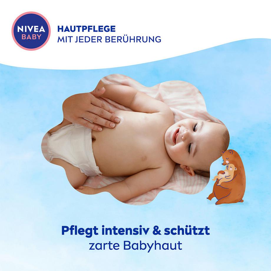 NIVEA Baby Pflegeöl Streichelzart Huile de soin Baby 