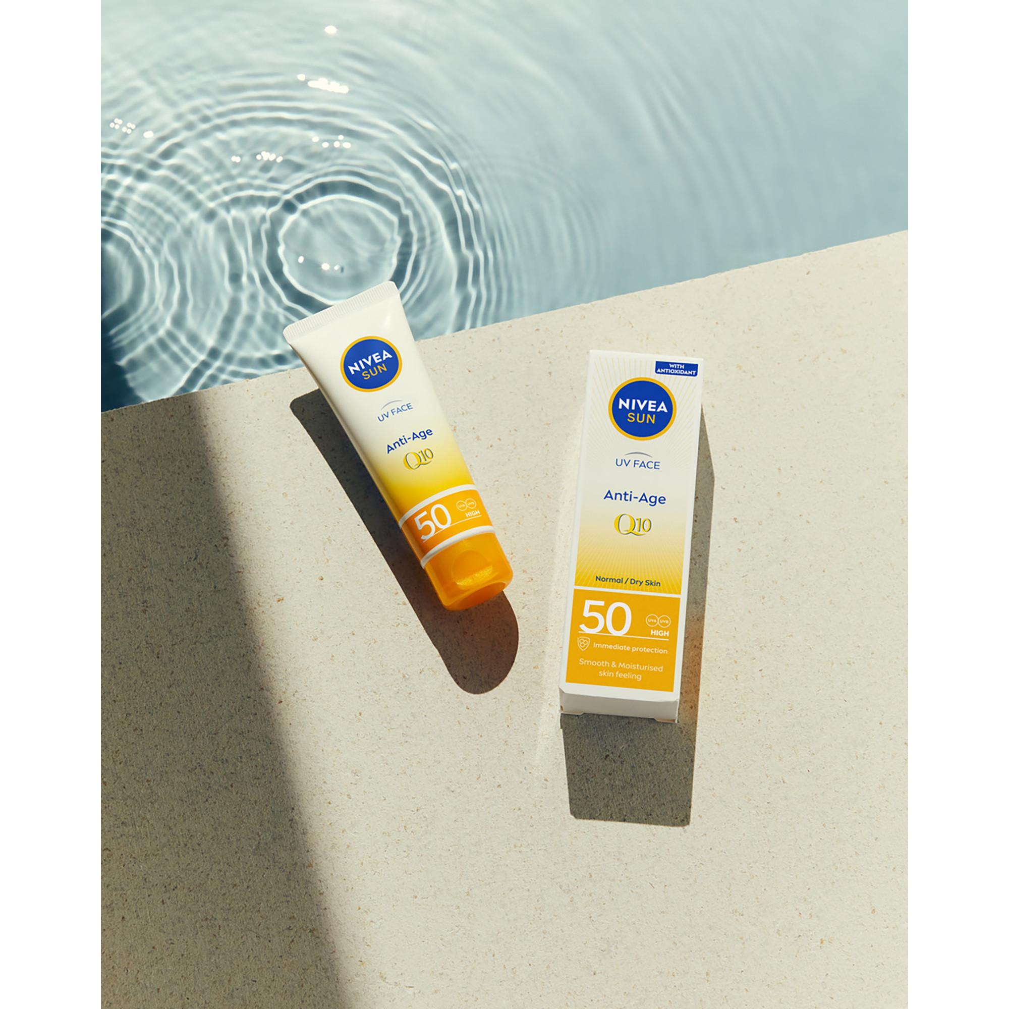NIVEA SUN Sun Gesicht Anti Age LSF 50 UV Face Anti-Age & Anti-Pigments LSF 50 