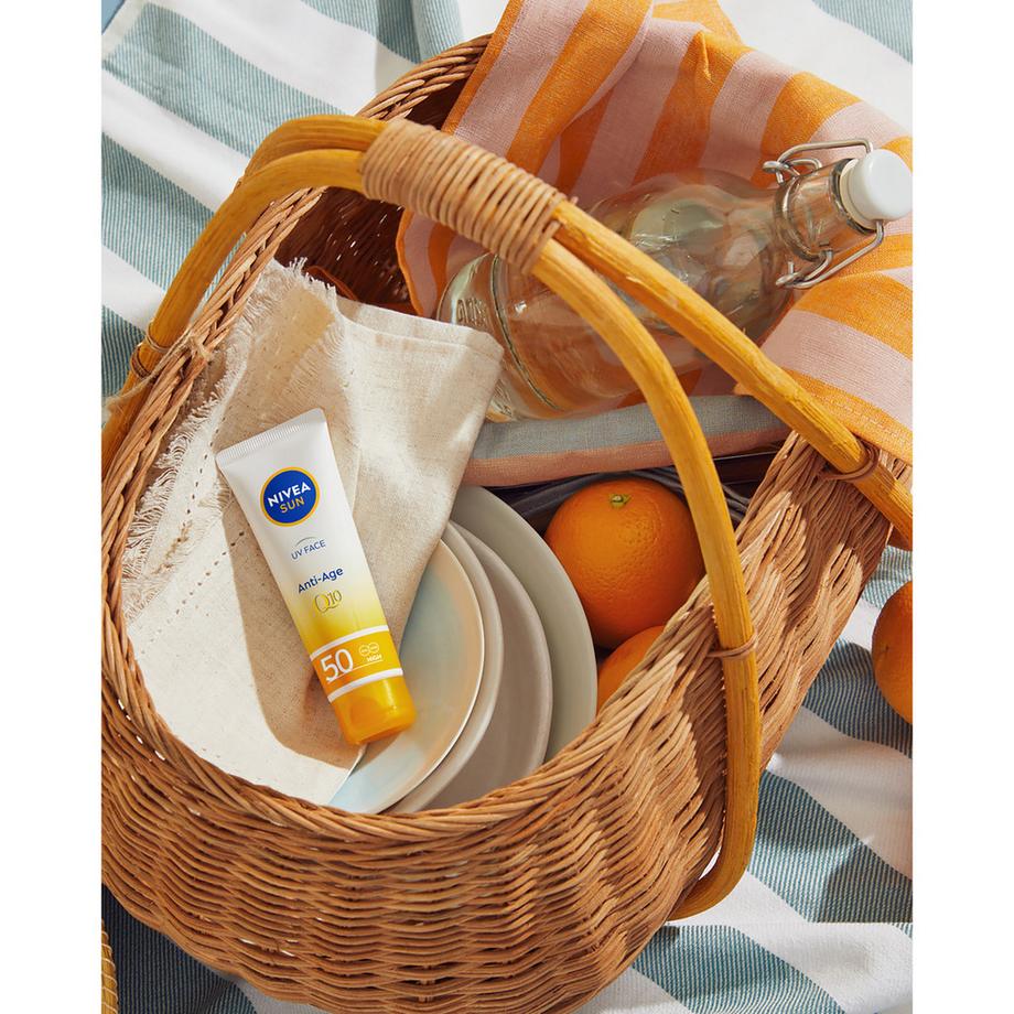 NIVEA SUN Sun Gesicht Anti Age LSF 50 UV Face Anti-Age & Anti-Pigments FPS 50 