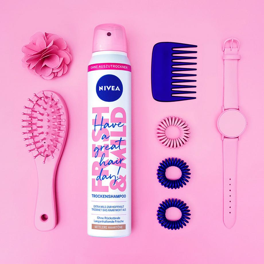 NIVEA  Hair Care Trockenshampoo brünette und mittlere Haartöne 