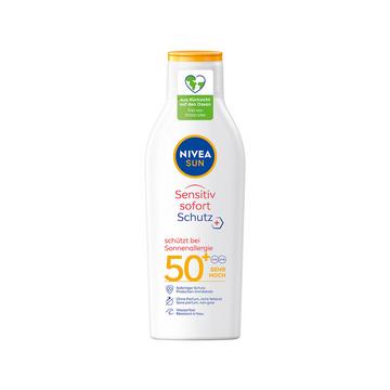 Lotion Solaire Sensitive Immediate Protect FPS 50+