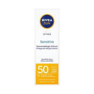 NIVEA SUN Sun Face Sensitive LSF 50 UV Face Sensitive FPS 50 