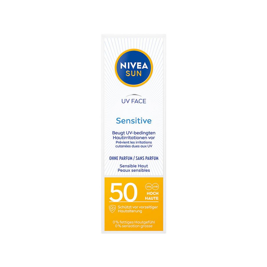 NIVEA SUN Sun Face Sensitive LSF 50 UV Face Sensitive LSF 50 