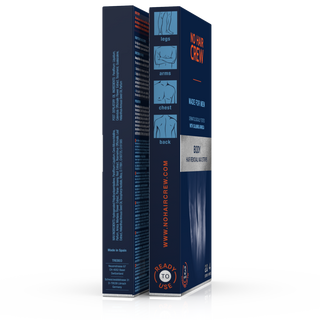 NO HAIR CREW  Kaltwachsstreifen für den Körper – Für Männer 