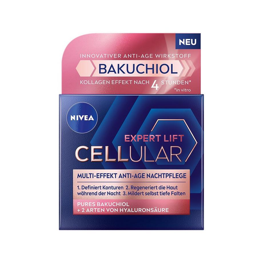 NIVEA Hyaluron Cellular Filler + Elastizität Face Hyaluron Cellular Filler + Elastizität Nachtpflege 