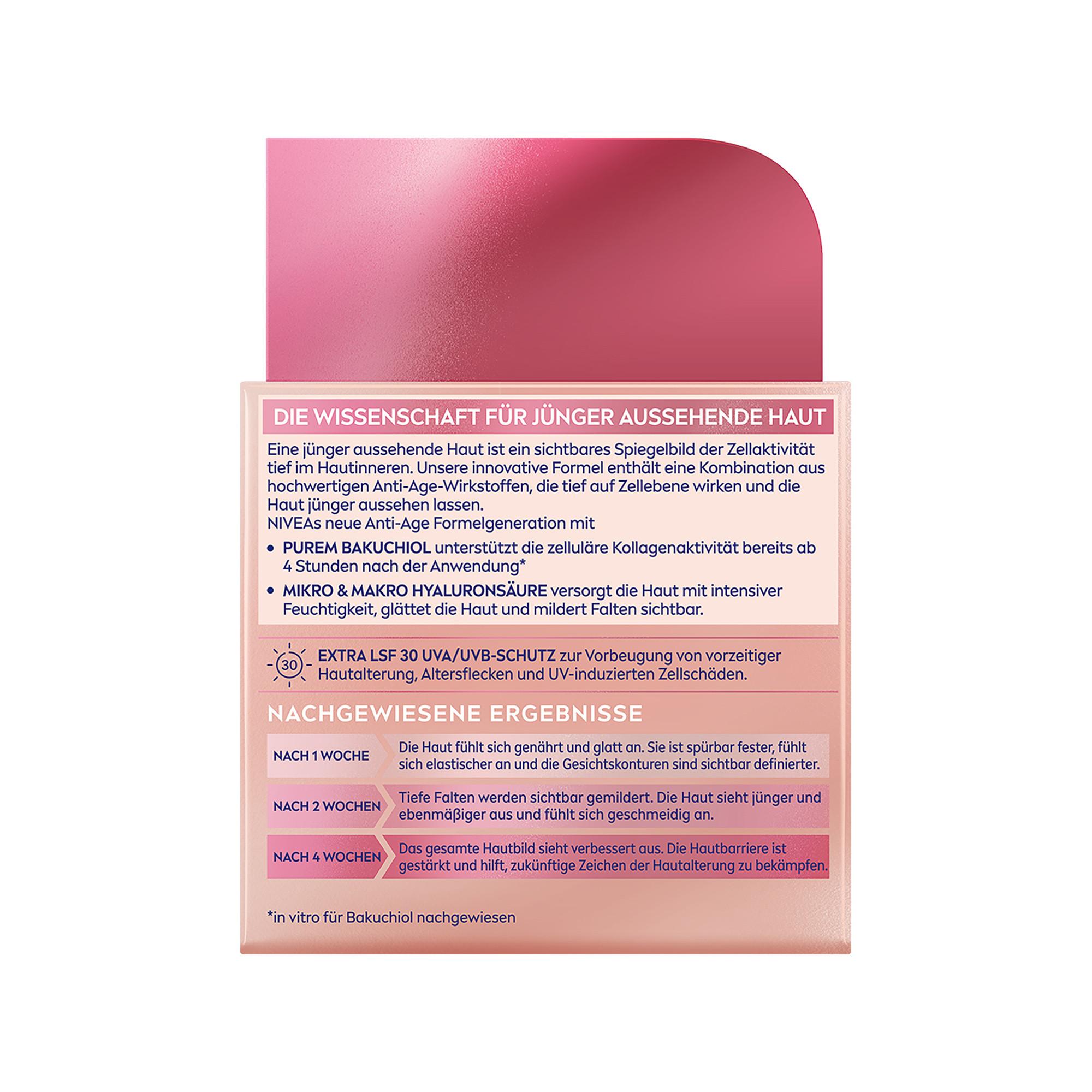 NIVEA  Face Hyaluron Cellular Filler + Elastizität Tagespflege LSF 30 