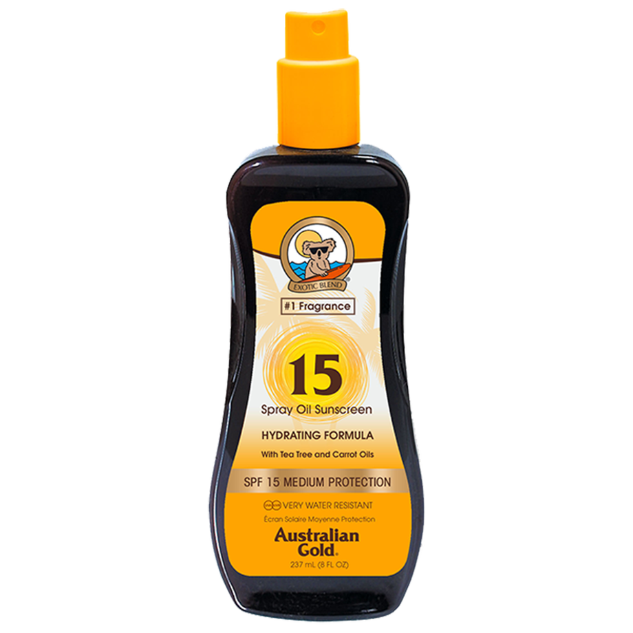 Sunscreen Oil Sprays (carrot oil infused) SPF 15
