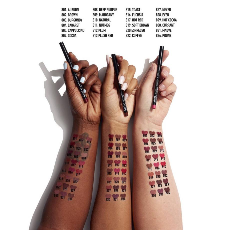 NYX-PROFESSIONAL-MAKEUP  Lipliner - Slim Lip Pencil 