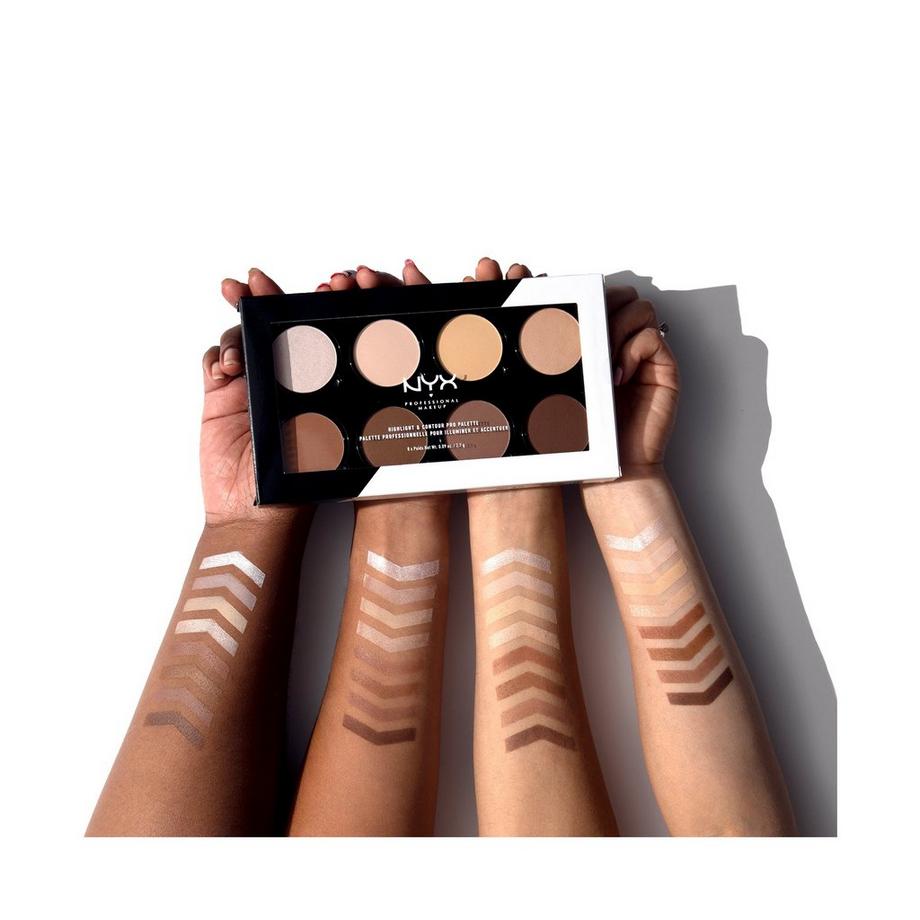 NYX-PROFESSIONAL-MAKEUP  Highlight/Contour Pro Palette 