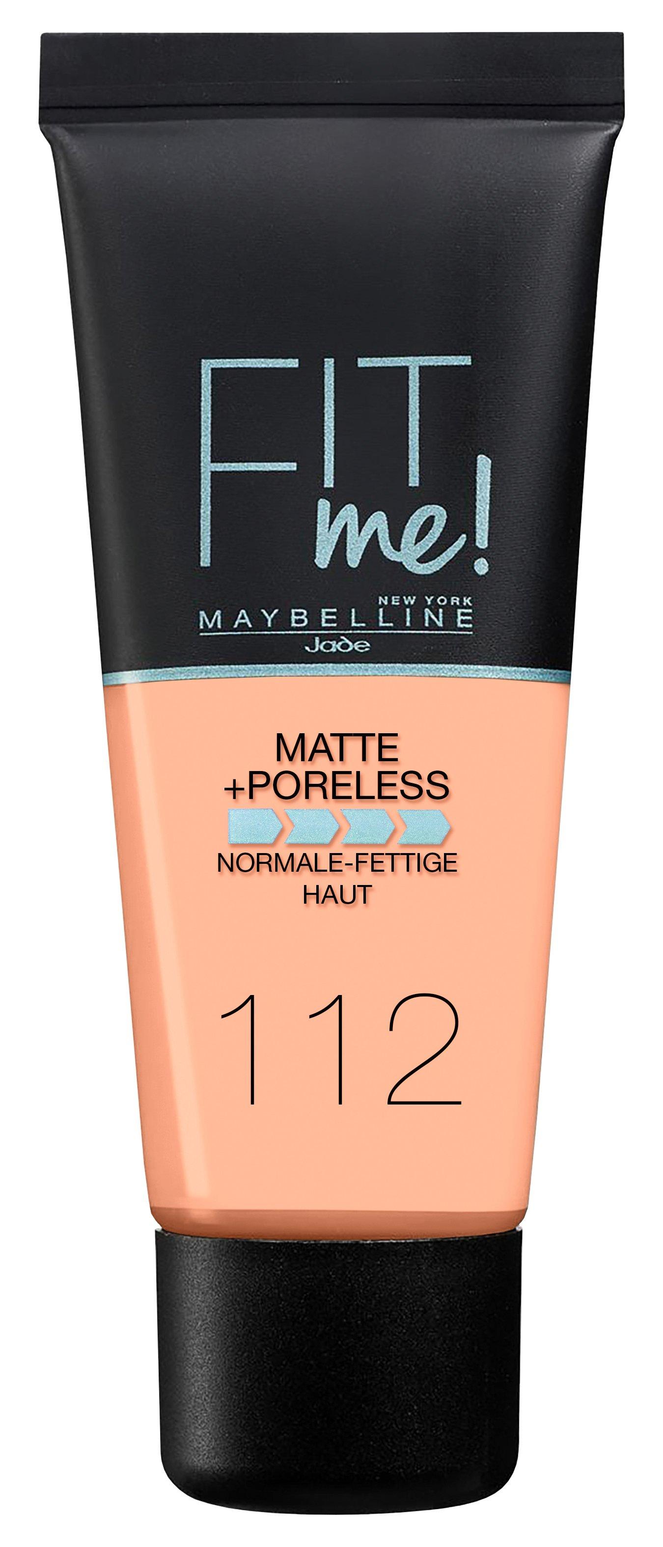 MAYBELLINE Fit Me Fit Me Matte & Poreless Fond de Teint 