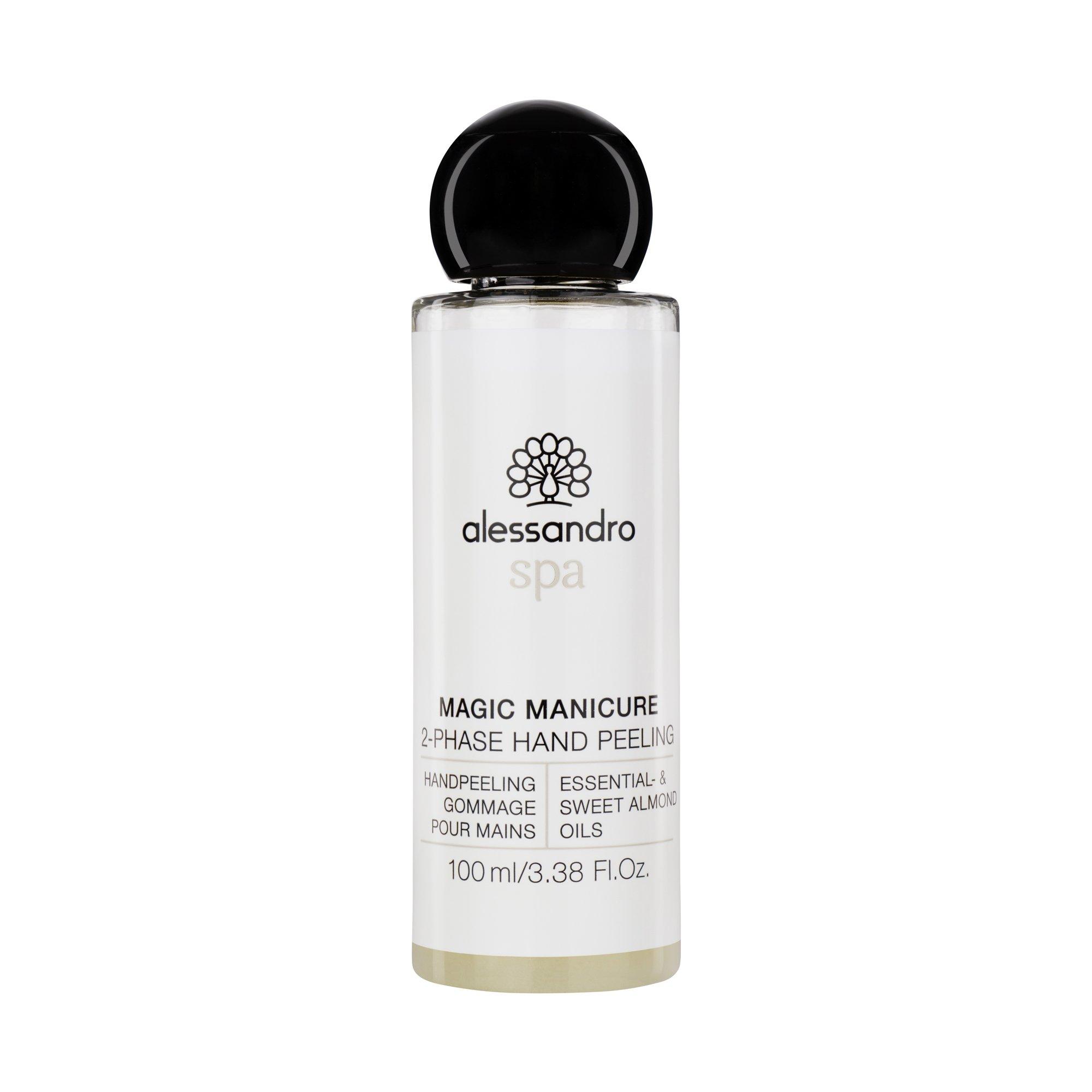 Image of alessandro Magic Manicure 2-Phase Peeling Essental Oils & Sweet Almond Oil2-Phasen Handpeeling - 100 ml