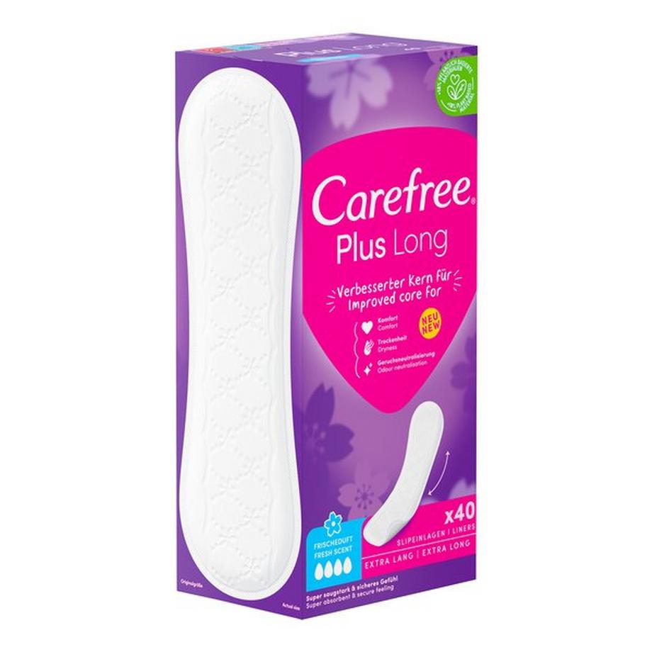 Carefree Plus Long Plus Long Frischeduft Slipeinlagen 
