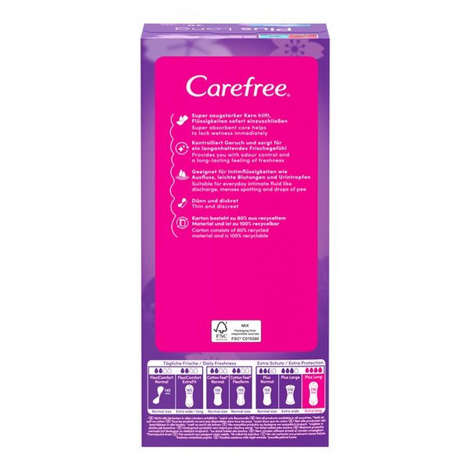 Carefree Plus Long Plus Long Frischeduft Slipeinlagen 