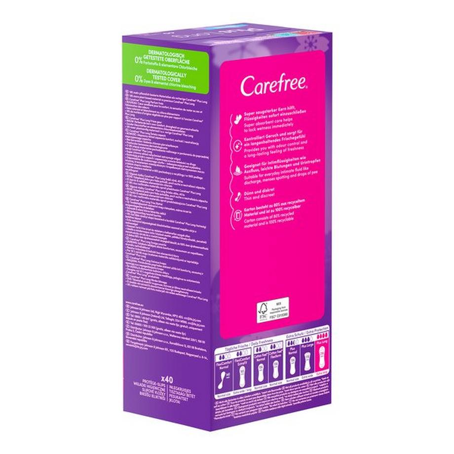 Carefree Plus Long Plus Long Frischeduft Slipeinlagen 