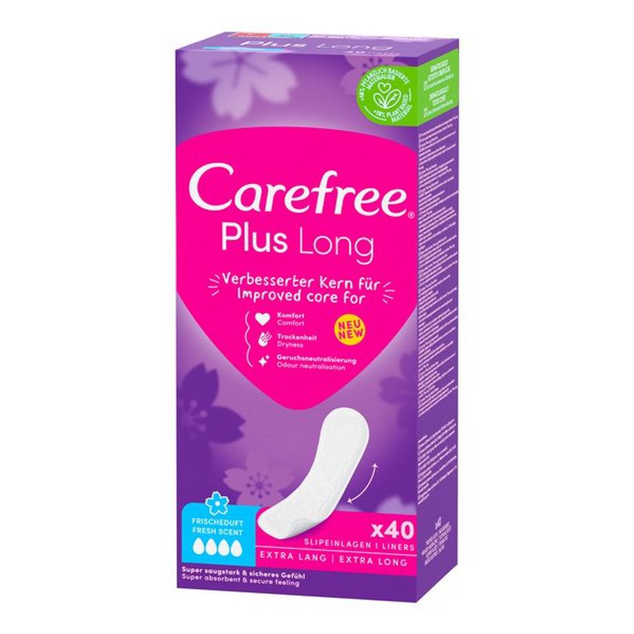 Carefree Plus Long Plus Long Frischeduft Slipeinlagen 