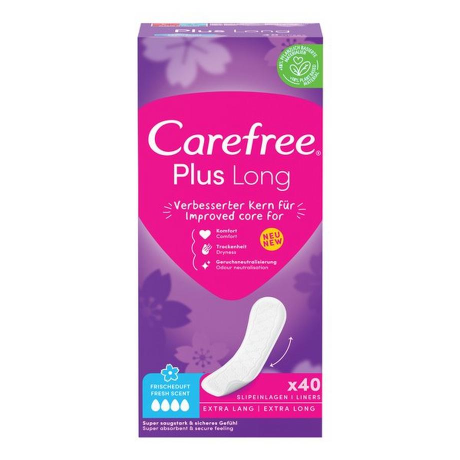Carefree Plus Long Plus Long Frischeduft Slipeinlagen 