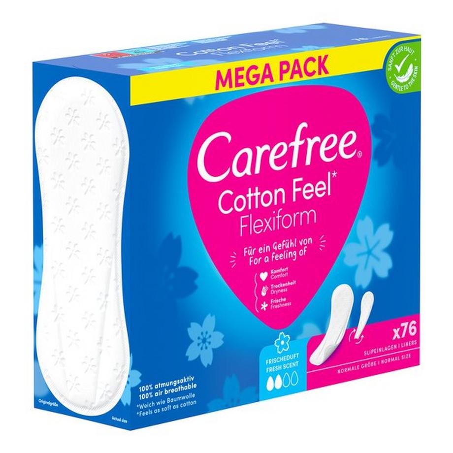 Carefree  Cotton Feel Flexiform Frischeduft Slipeinlagen 
