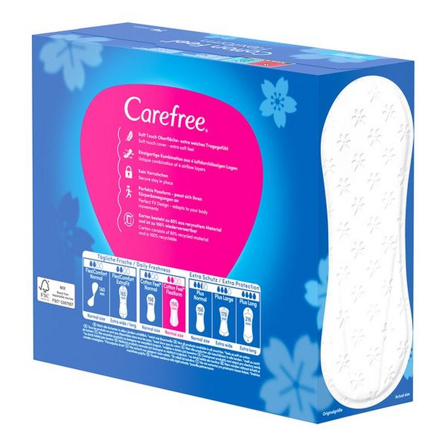 Carefree  Cotton Feel Flexiform Frischeduft Slipeinlagen 
