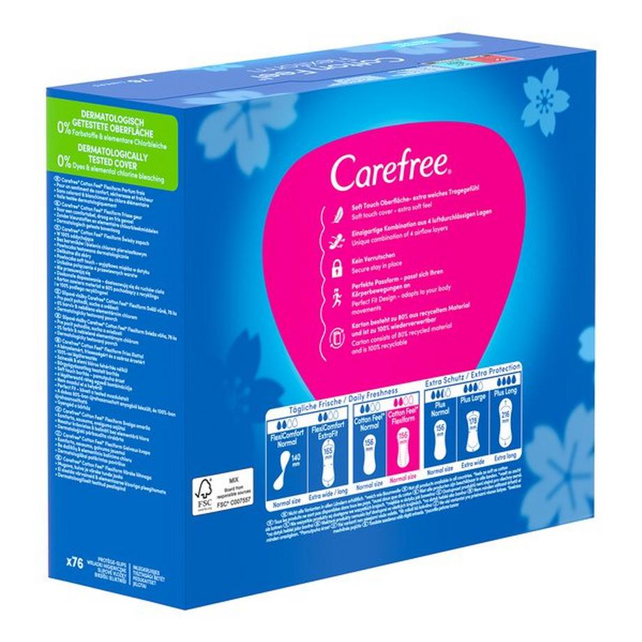 Carefree  Cotton Feel Flexiform Frischeduft Slipeinlagen 
