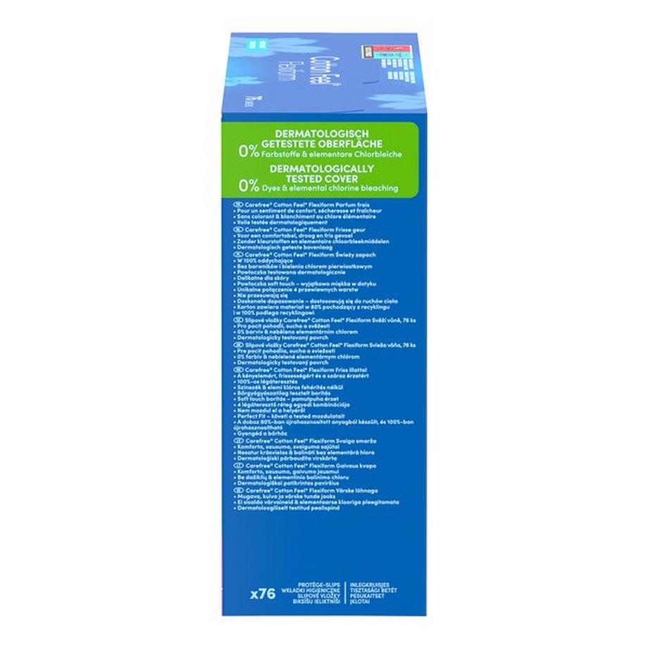 Carefree  Cotton Feel Flexiform Frischeduft Slipeinlagen 