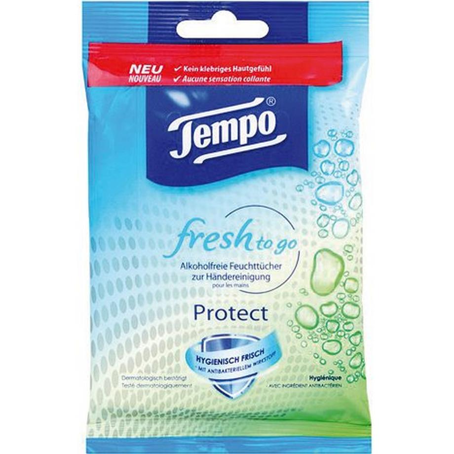 Tempo FRESH TO GO PROTECT Salviettine Umidificate Fresh To Go 