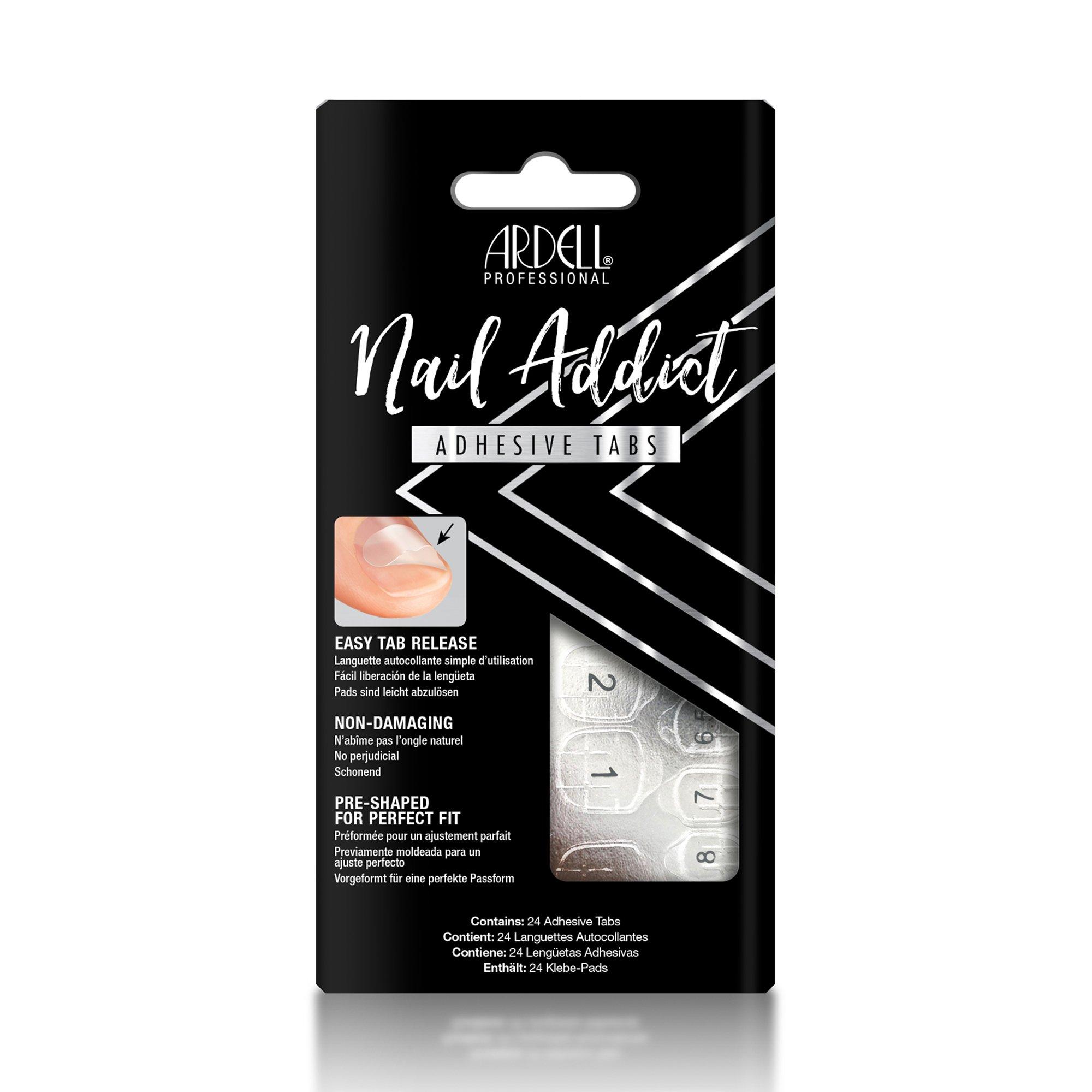 Image of ARDELL Nail Addict Adhesive Tabs, Kunstnagel-Klebefolien - 24x