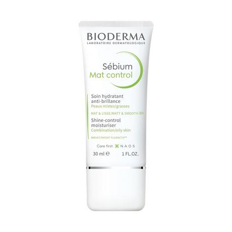 BIODERMA SEBIUM MAT CONTROL Sébium Mat Control, Crème Hydratante Matifiante Anti-Brillance 