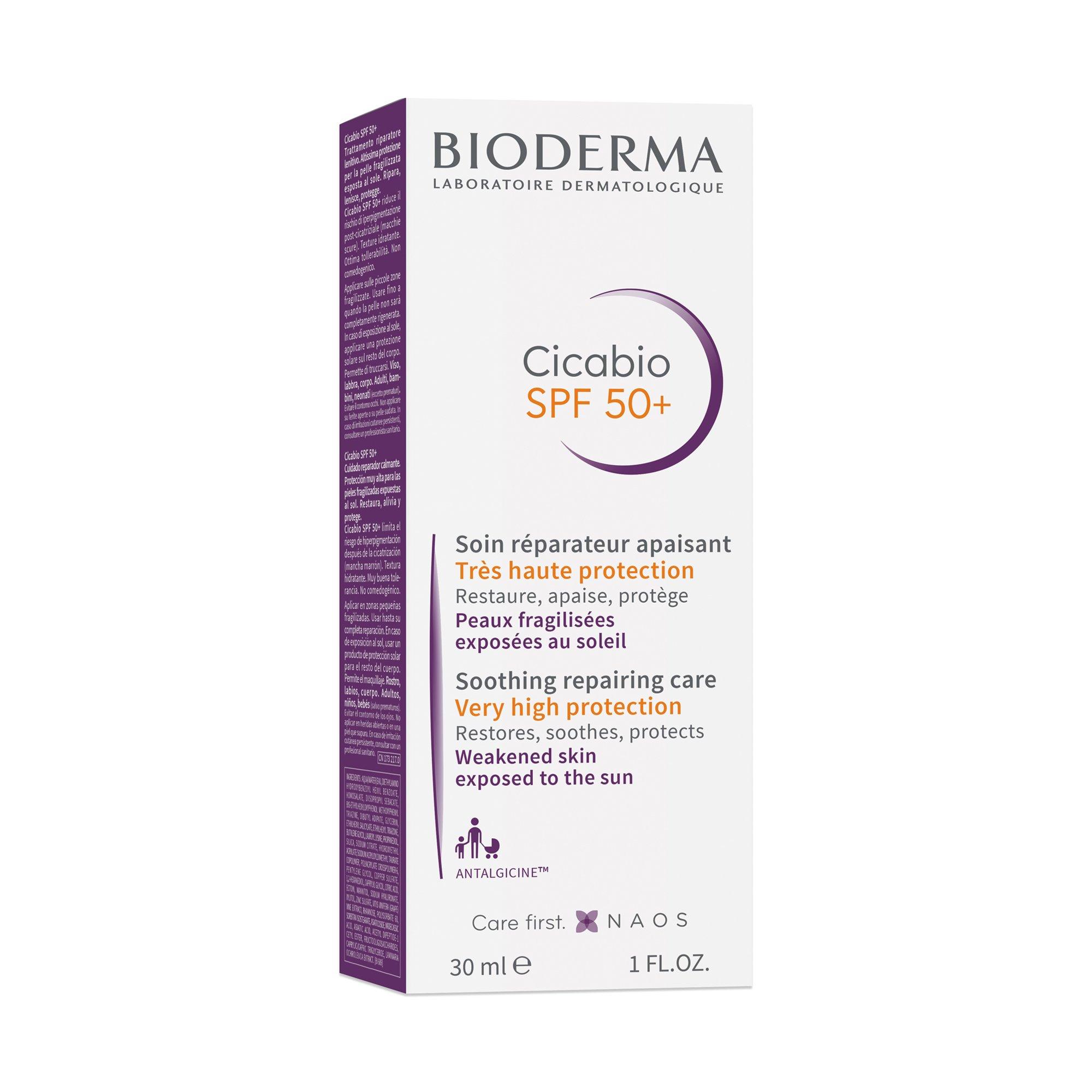 BIODERMA  Cicabio SPF 50+ Crema Lenitiva Riparativa 