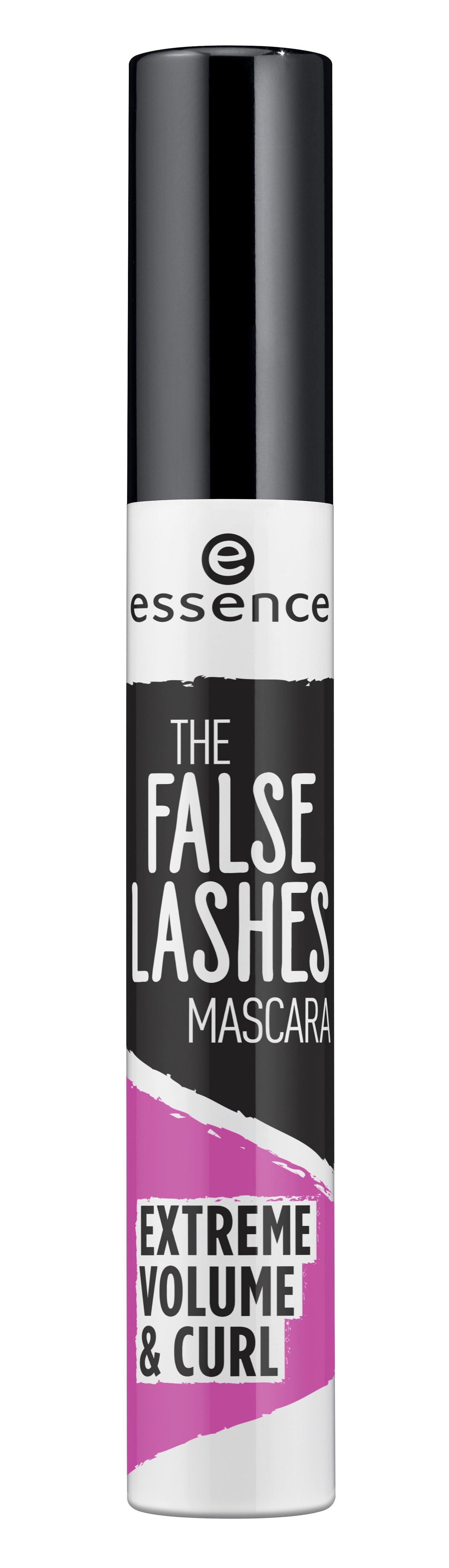 essence  The False Lashes Mascara, Effetto Ultra Volumizzante&Incurvante 
