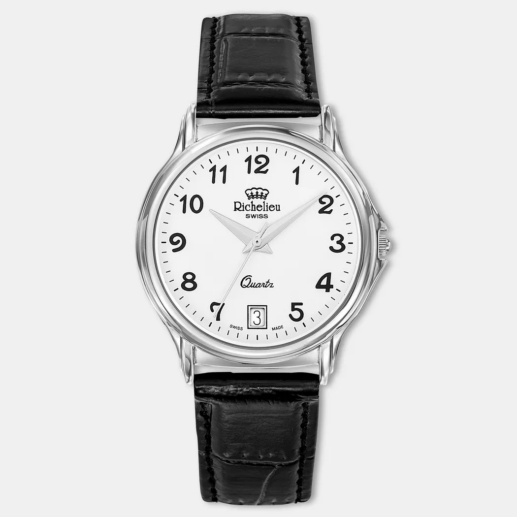 Richelieu - Analoguhr, Classic, 35mm, Black