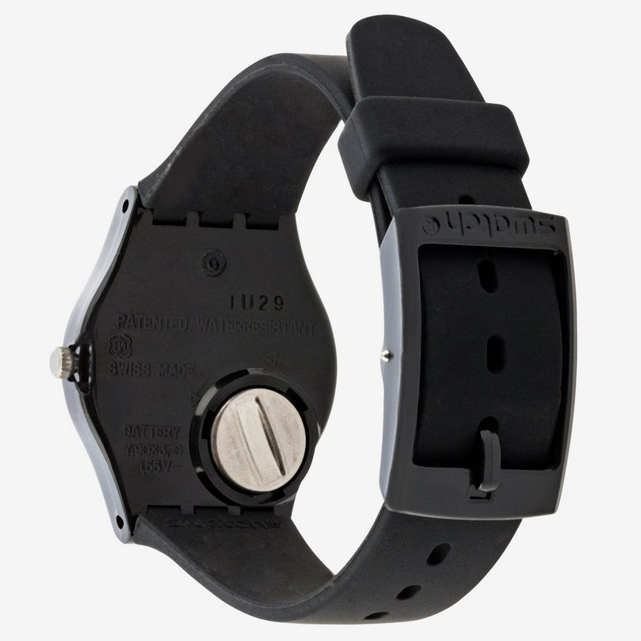 swatch LADY BLACK SINGLE Analoguhr 