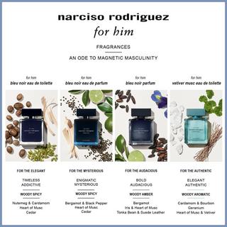 narciso rodriguez  For Him Bleu Noir Eau de Parfum 