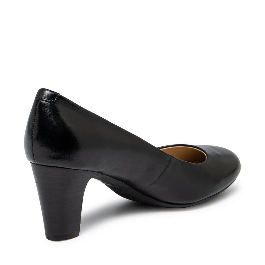 GEOX Rundzehen Blockabsatz Pump  