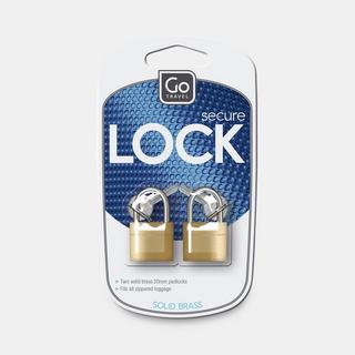 Go Travel 171 TWO BRASS PADL.  