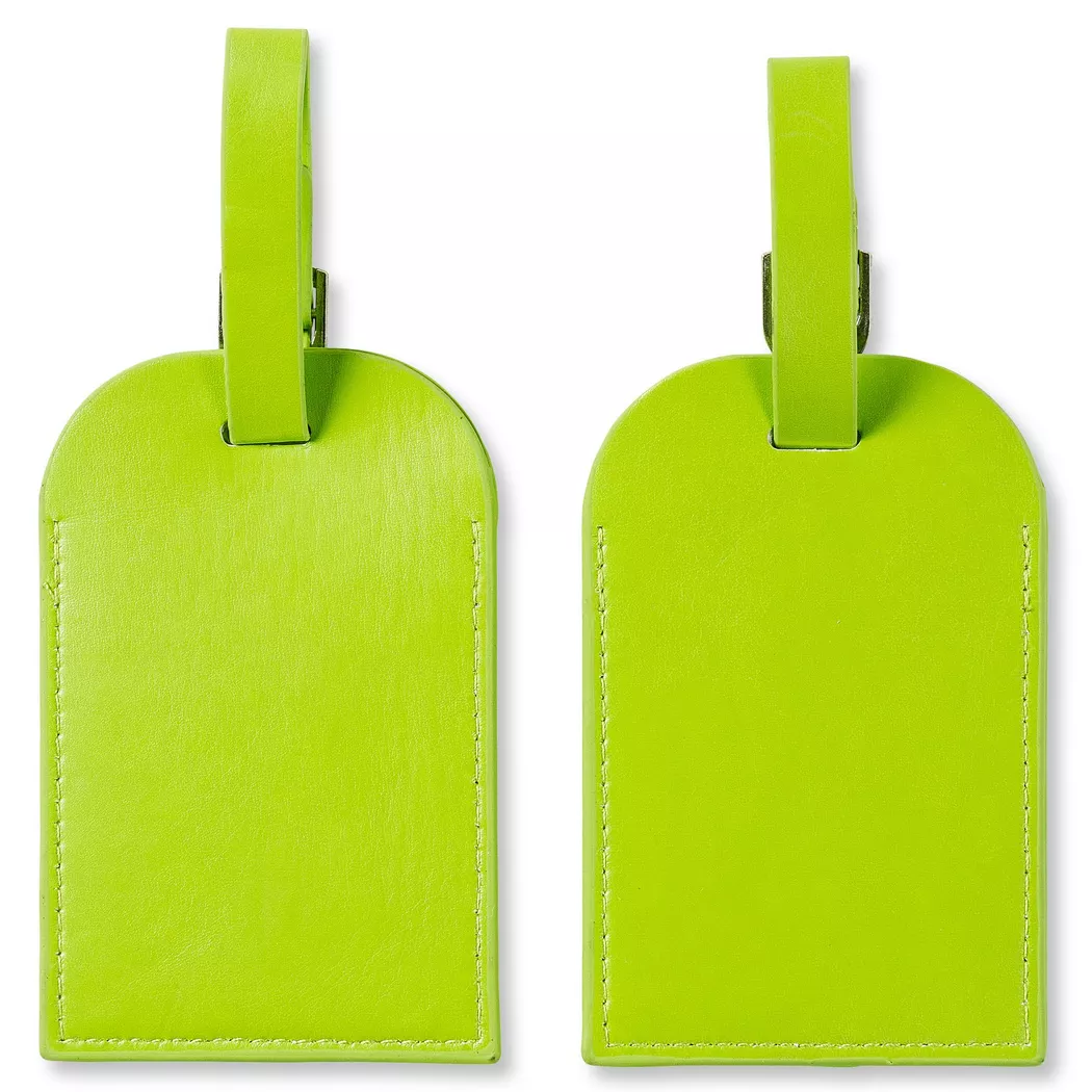 Manor - Namensschild, Reiseaccessoire, 10.5CM, Grün