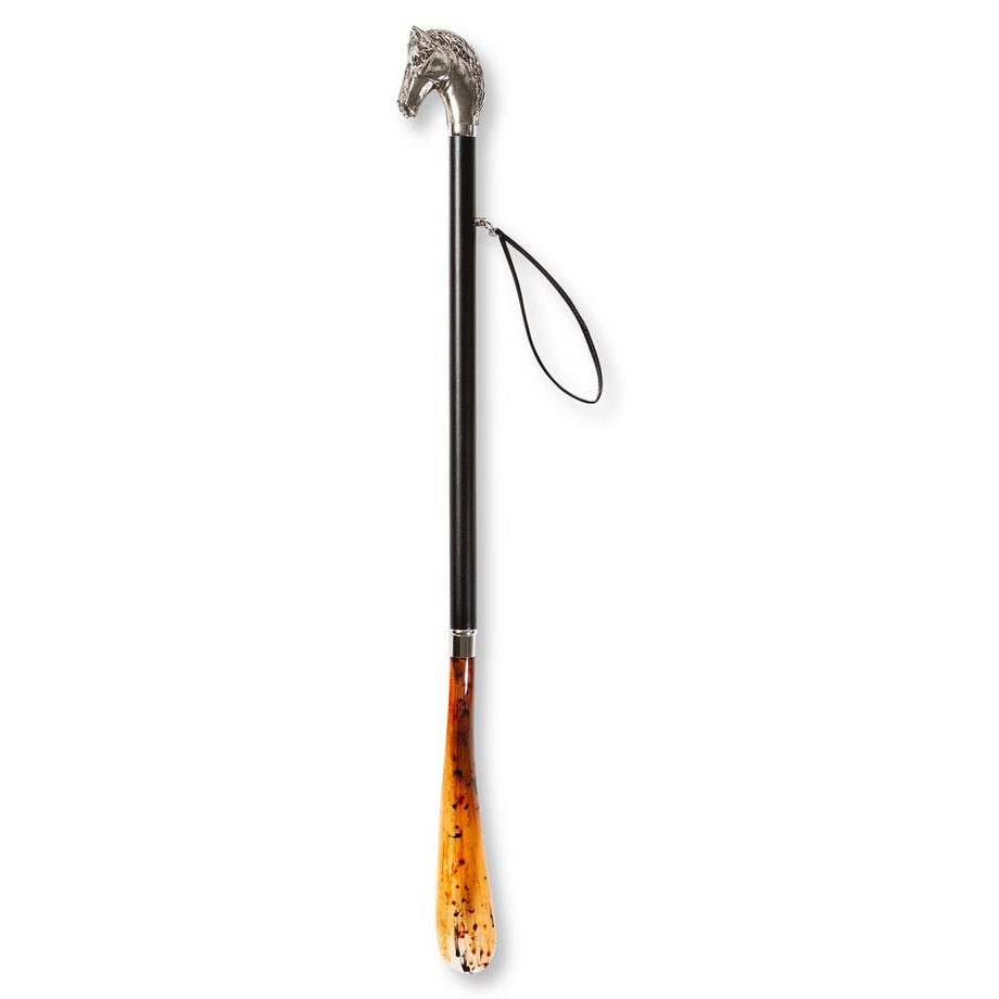 SHOEBOY'S Schuhlöffel mit Pferdekopf Calzascarpe con testa animale 