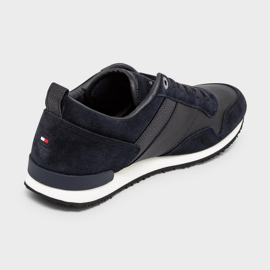 TOMMY HILFIGER Iconic Leather Suede Mix Runne Scarpe stringate 
