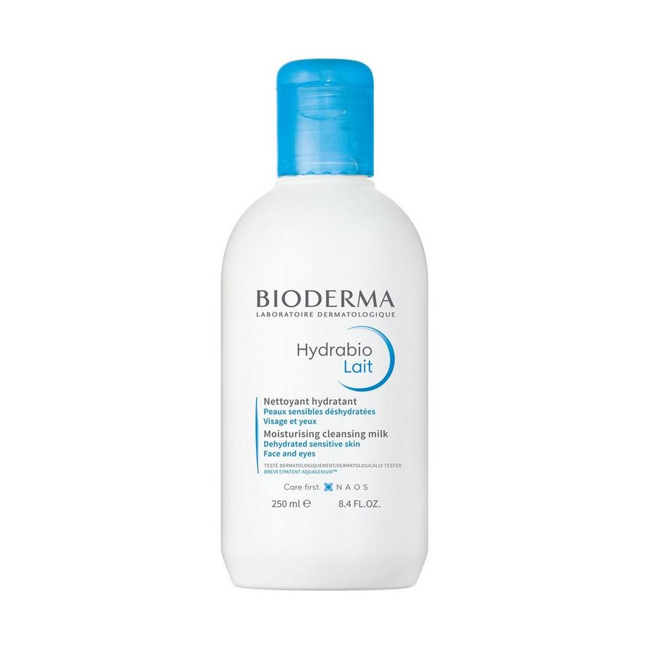 BIODERMA  HYDRABIO REINIGUNGSMILCH Hydrabio Lait, Feuchtigkeitsspendende Reinigende Abschminkmilch 