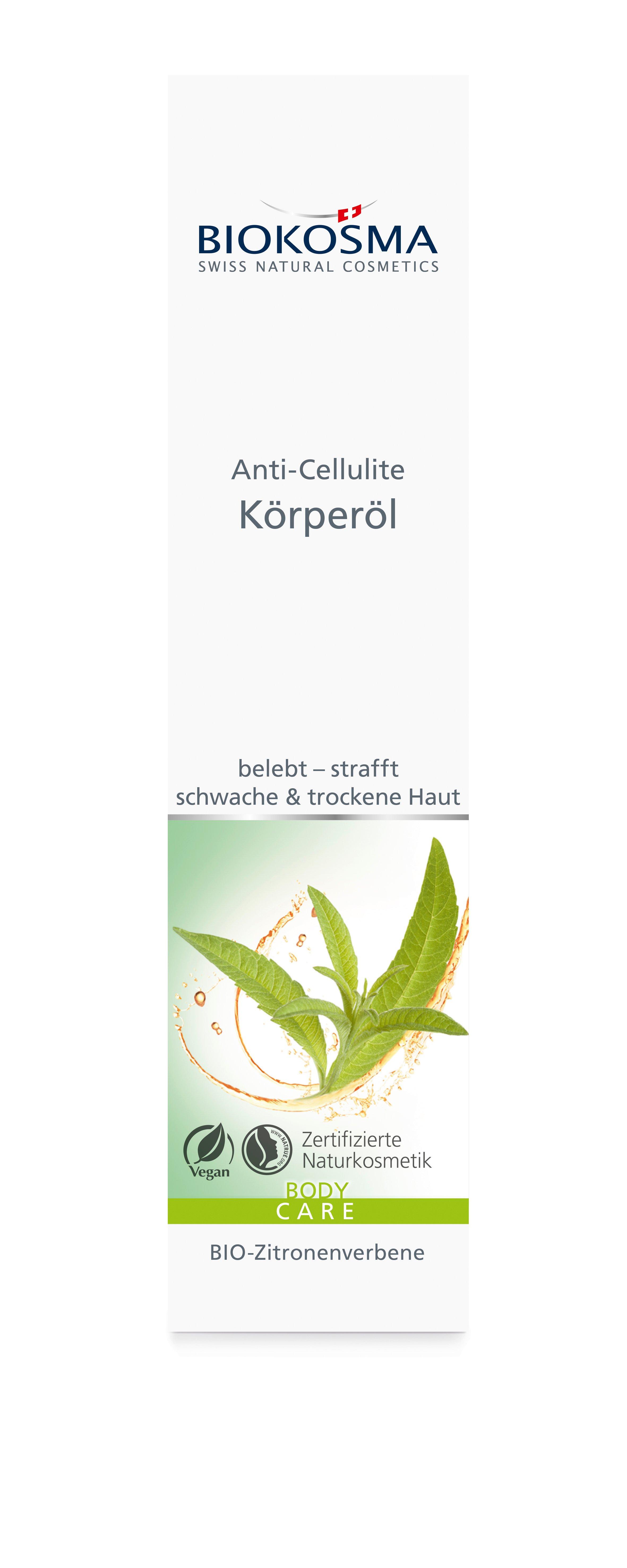 BIOKOSMA ANTI-CELLULITE KÖRPERÖL BIO-ZITRO BIOKOSMA HUILE CORPS 