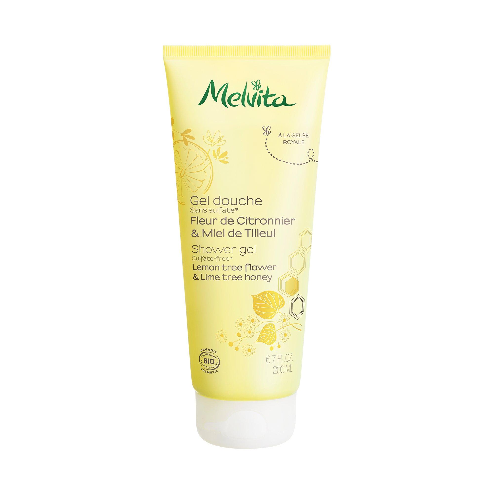 Image of Melvita Duschgel mit Zitrone und Lindenhonig - 200ml