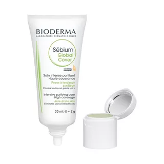 BIODERMA SEBIUM GLOBAL COVER Sébium Global Cover Crème, Correctrice Teintée Purifiante Multicolor