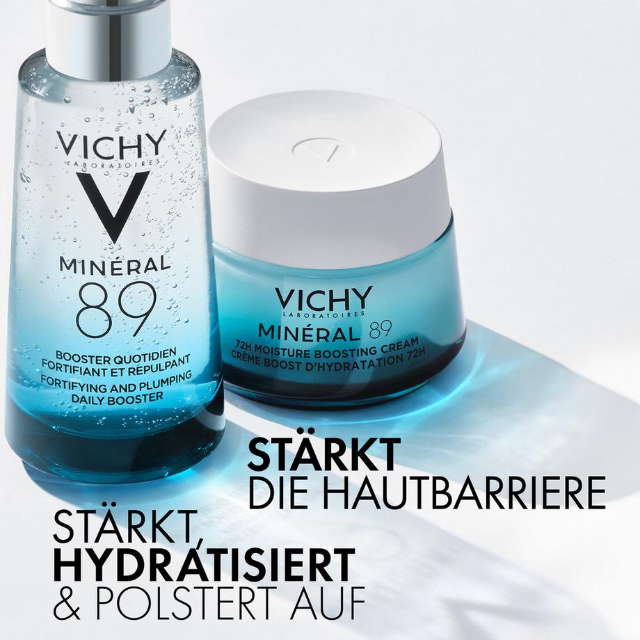 VICHY Minéral 89, Täglicher Feuchtigkeitsspendender Hyaluron-Boost Minéral 89, Idratante Daily Hyaluron Boost 