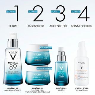 VICHY Minéral 89, Täglicher Feuchtigkeitsspendender Hyaluron-Boost Minéral 89, Täglicher Feuchtigkeitsspendender Hyaluron-Boost 