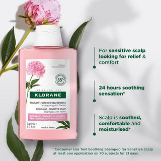 KLORANE Pivoine BIO Shampooing apaisant 