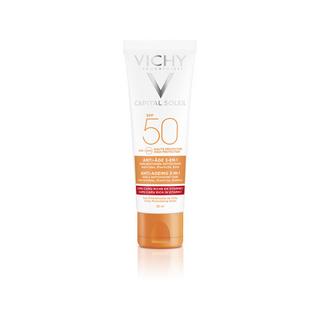 VICHY  Ideal Soleil Creme Anti-Age SPF50 Capital Soleil 3-in-1 Anti-Age Sun Care SPF 50 