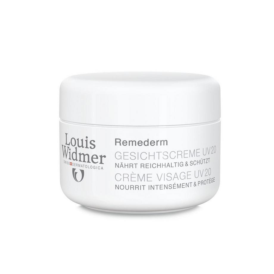 Remederm crème visage non parfumé
