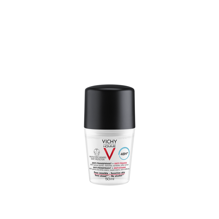 VICHY  Homme Deo Anti-Traces 48h rollon Homme Deo Anti-Traces 48h rollon 