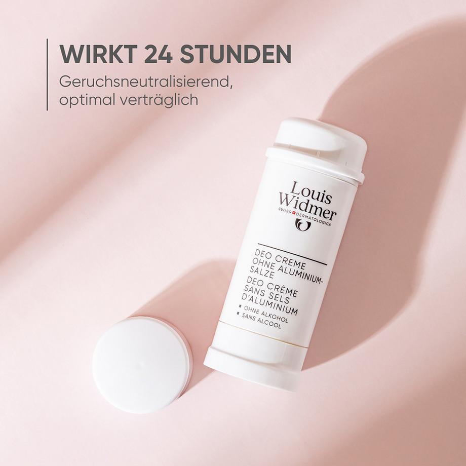 Louis Widmer  Crema deodorante senza sali di alluminio senza profumo 